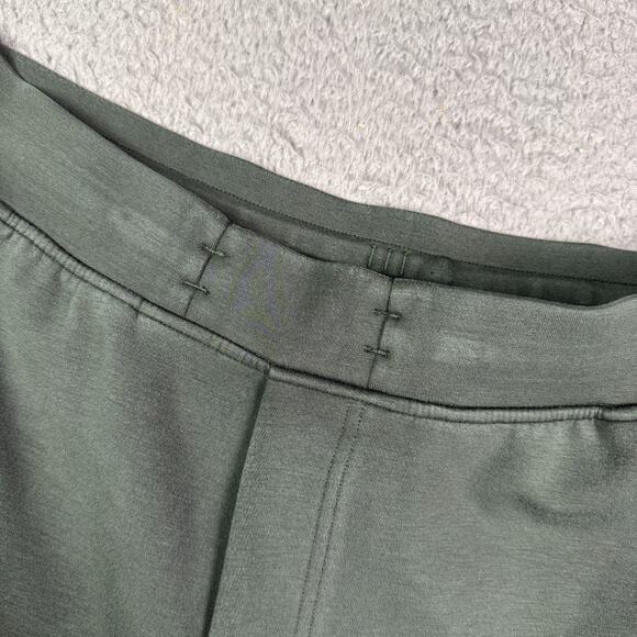 Lululemon Shorts Mens L Green Steady State Sweat Gym Yoga 7” Fleece M7BMSS - Picture 2 of 9